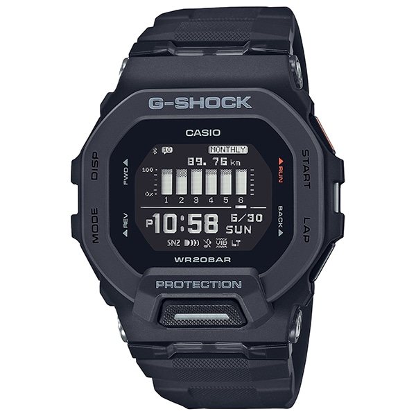 G-SHOCK G-SQUAD GBD-200-1JF スマートフォンリンク クォーツ メンズ