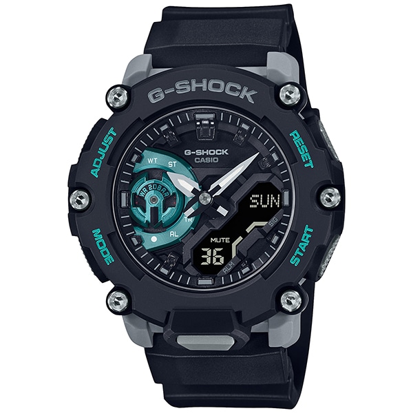 G-SHOCK GA-2200M-1AJF NEW BASIC カーボンコアガード クォーツ メンズ