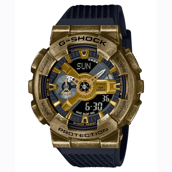 G-SHOCK STEAMPUNK Series GM-110VG-1A9JR アナデジ クォーツ メンズ