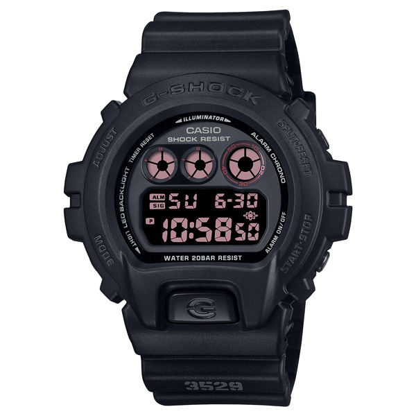G-SHOCK 6900 SERIES 「MAT BLACK RED EYE」 DW-6900U-1JF LED クォーツ