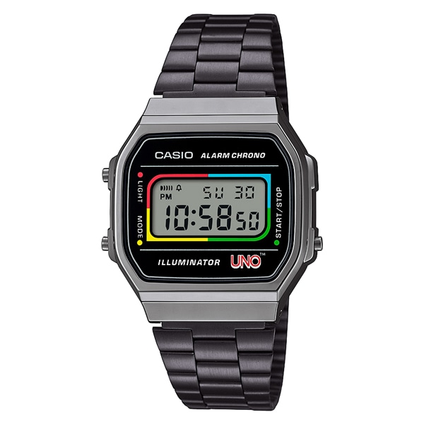 CASIO カシオクラシック UNO コラボレーションモデル A168WEUC-1AJR クォーツ