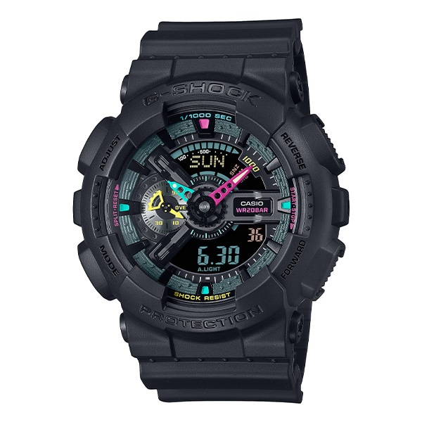 G-SHOCK Multi Fluorescent color Series GA-110MF-1AJF クォーツ メンズ