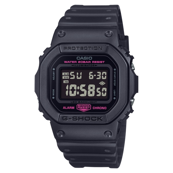 G-SHOCK ピンクリボン活動支援モデル DW-5600PK-1JR クォーツ