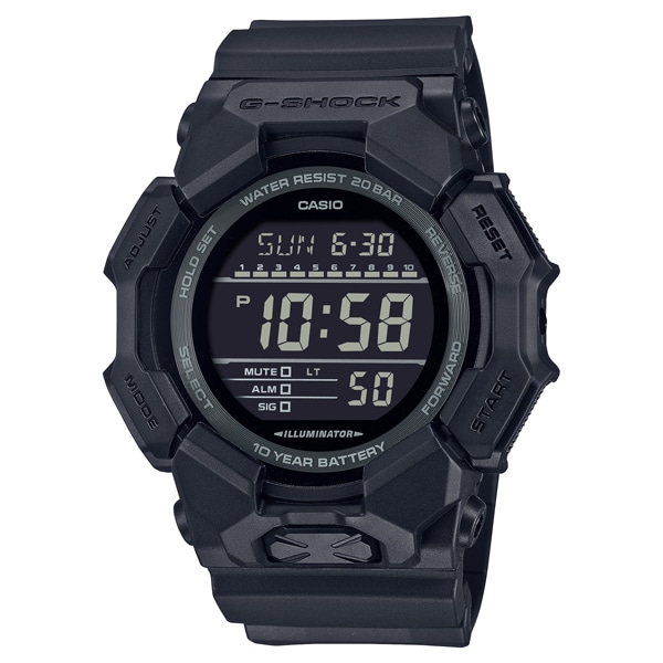 G-SHOCK BLACK-ON-BLACK GD-010-1A1JF クォーツ メンズ