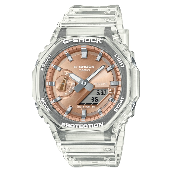G-SHOCK BRIGHT METALLIC DIAL シリーズ GA-2100BM-7A5JF クォーツ