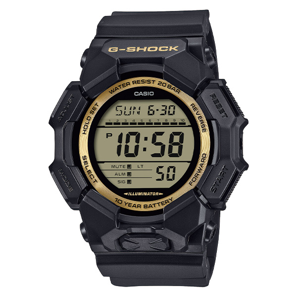 G-SHOCK Black and Gold Series GD-010GB-1A9JF クォーツ メンズ
