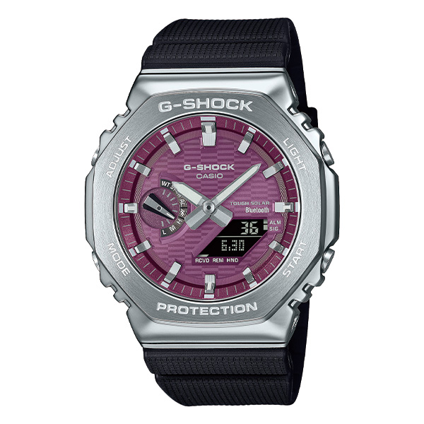 G-SHOCK オクタゴン GBM-2100A-4BJF アナデジ ソーラー Bluetooth メンズ