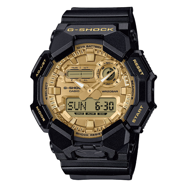 G-SHOCK Black and Gold Series GA-010GGB-1A9JF クォーツ メンズ