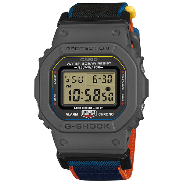 G-SHOCK NEW CLOTH BANDシリーズ DW-5600MNC-8A2JF クォーツ