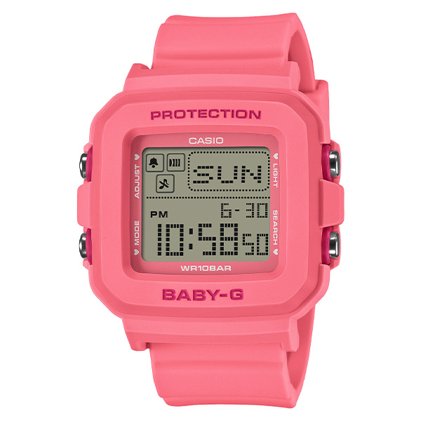 BABY-G BABY-G+PLUS(ベイビージープラス) BGD-10KH-4JR ホルダー付 デジタル クォーツ レディース