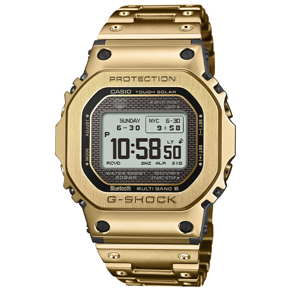 G-SHOCK フルメタル GMW-BZ5000GD-9JF Bluetooth搭載 デジタル 電波ソーラー メンズ