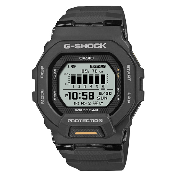 G-SHOCK G-SQUAD GBD-200-1A1JF Bluetooth搭載 クォーツ メンズ