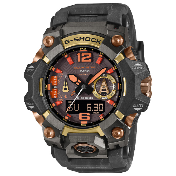 G-SHOCK MASTER OF G MUDMASTER  “Magma Gold” マッドマスター GWG-B1000MG-1A9JR 防塵・防泥 電波ソーラー メンズ