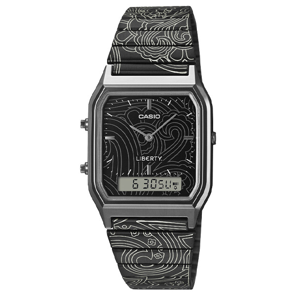 CASIO カシオ クラシック リバティ コラボレーションモデル AQ-230EBLT-1AJR アナデジ クォーツ ユニセックス