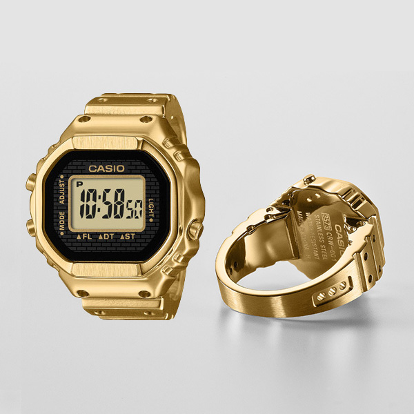 CASIO CASIO RING WATCH カシオ リングウオッチ ゴールド CRW-001G-9JR クォーツ ユニセックス