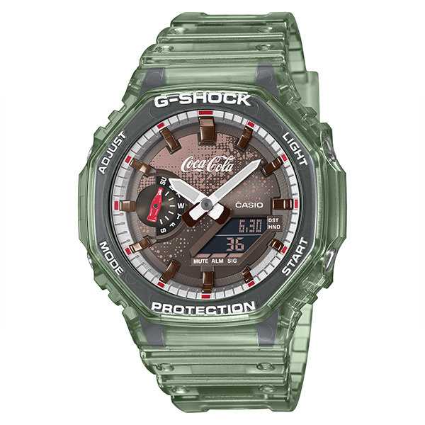 G-SHOCK コカ･コ―ラ Coca-Cola コラボレーションモデル GA-2100CC-3AJR クォーツ ユニセックス