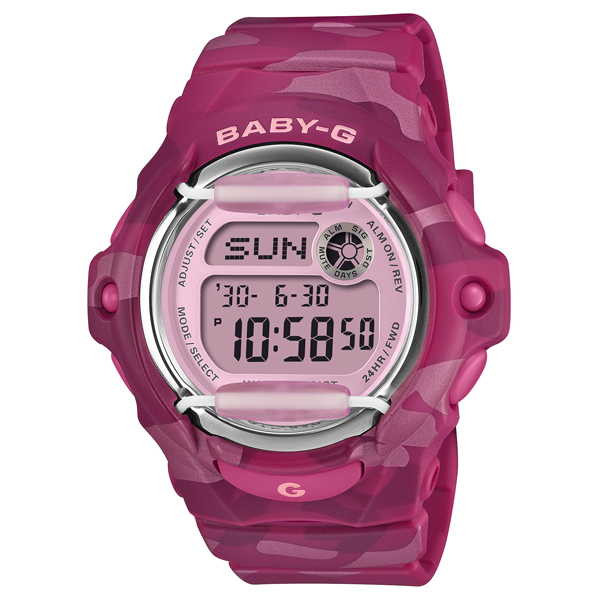 BABY-G オリジナルカモフラージュ Front Protector BG-169CM-4JF クォーツ デジタル レディース