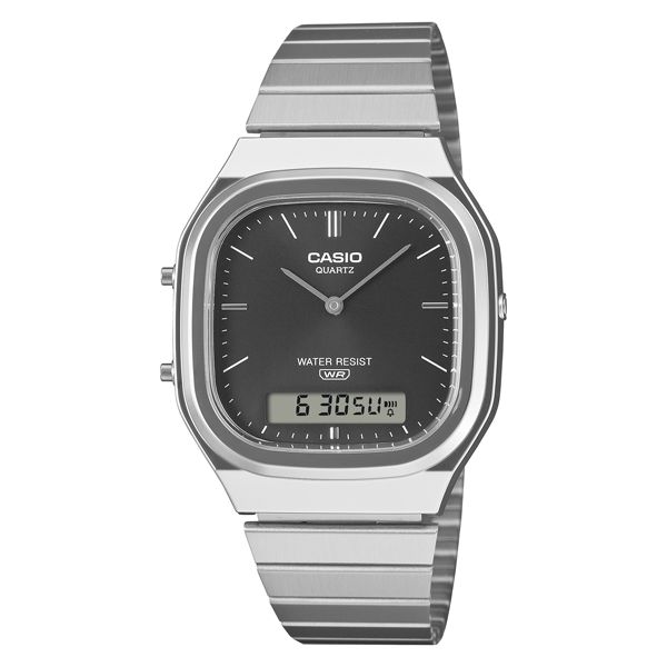 CASIO カシオ クラシック AQ-240E-1AJF アナデジ クォーツ ユニセックス
