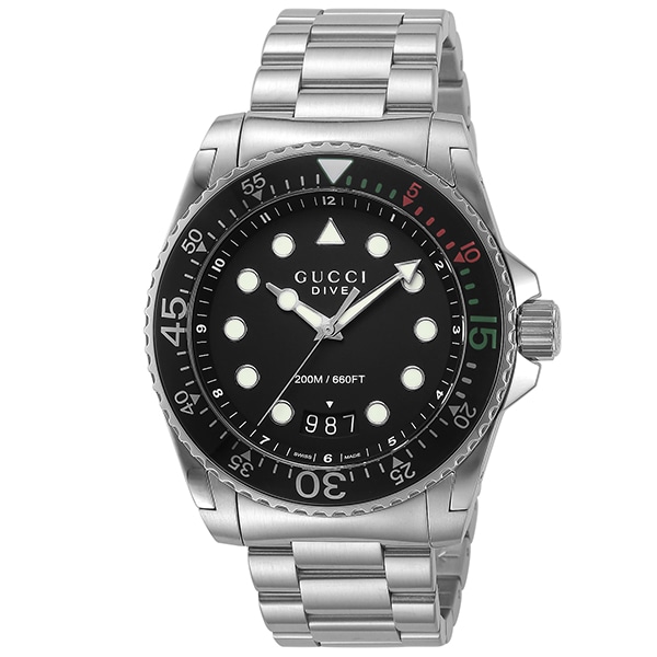 GUCCI DIVE ダイブ YA136208A クォーツ メンズ