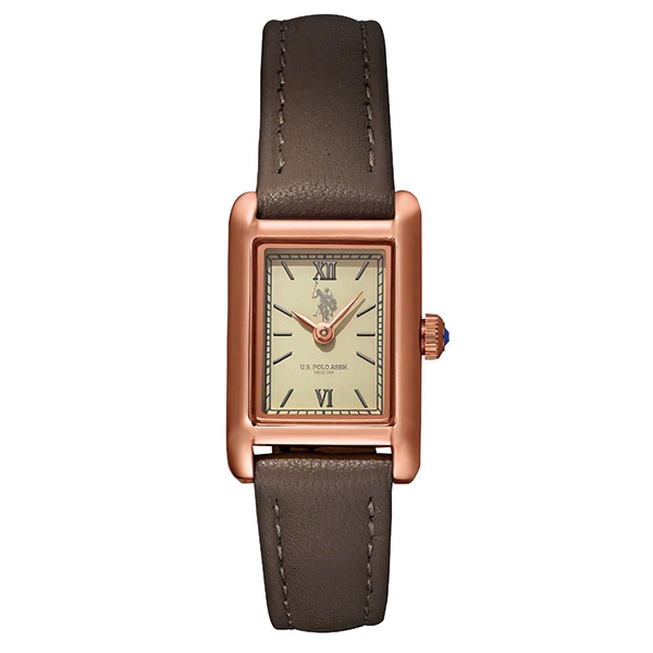 U.S.POLO ASSN. Quadro クワドロ US-29WHBR クォーツ レディース