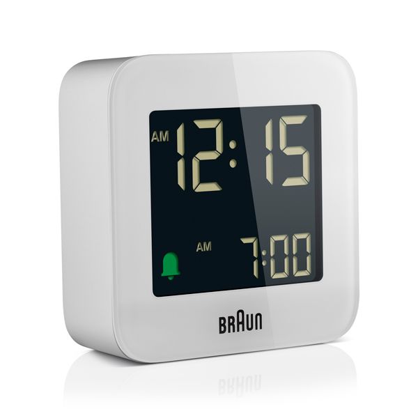 BRAUN ブラウン DIGITAL ALARM CLOCK BC08W 置時計