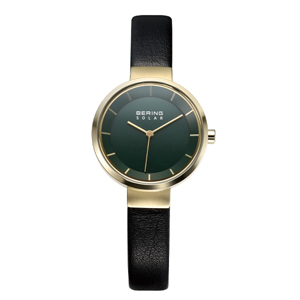 BERING Scandinavian Solar Deep Green Collection スカンジナビアン ソーラー 14627-439 レディース