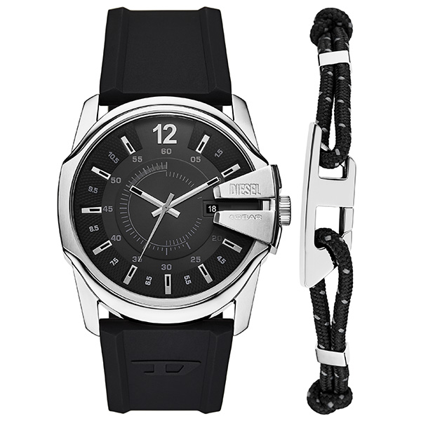 Diesel ディーゼル MASTER CHIEF DZ4700SET クォーツ メンズ