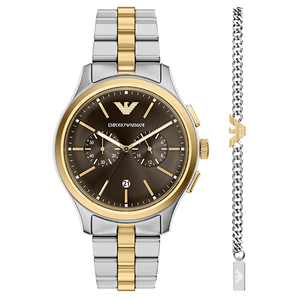 EMPORIO ARMANI DARIO DARIO AR80084SET クォーツ メンズ