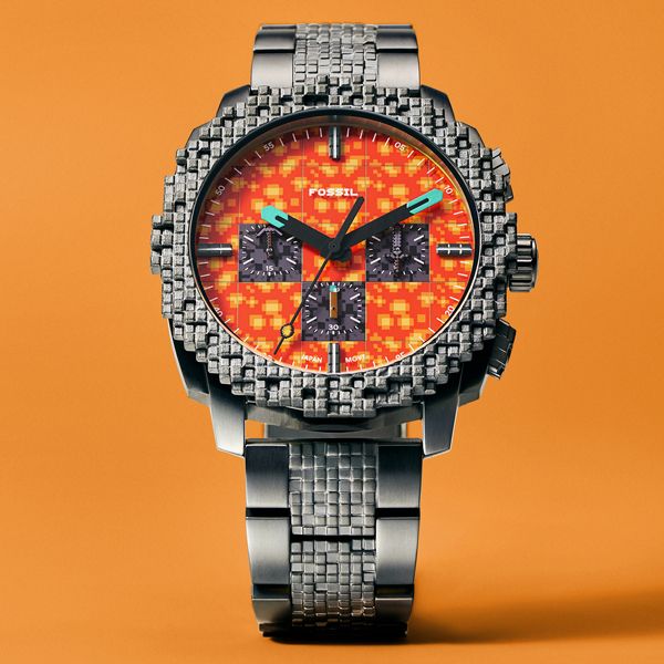 Fossil フォッシル LE1251 Minecraft マインクラフト クォーツ メンズ