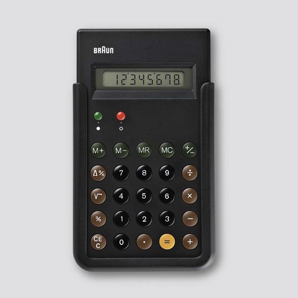 BRAUN ブラウン CALCULATOR BNE001BK 電卓