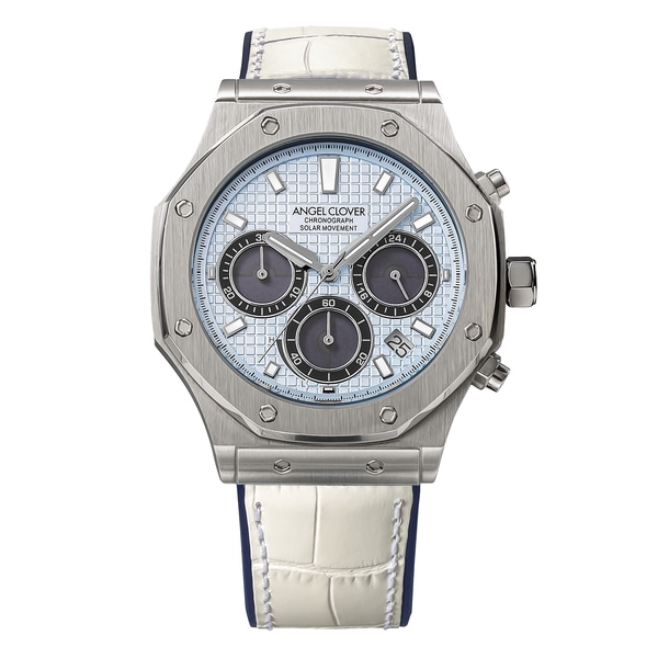 ANGEL CLOVER エンジェルクローバー EXVENTURE SOLAR エクスベンチャー ソーラー EVS43SBU-WH メンズ