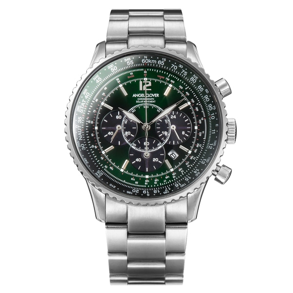 ANGEL CLOVER エンジェルクローバー TIME CRAFT SOLAR タイムクラフト ソーラー NTS44SGR メンズ