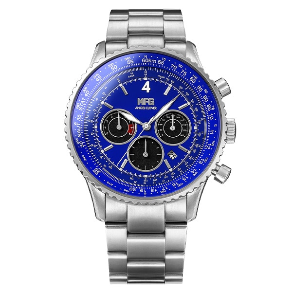 ANGELCLOVER×MFGHOST エムエフゴーストコラボレーション 沢渡光輝(ALPINEモデル) NTS44MFG-AL ソーラー メンズ