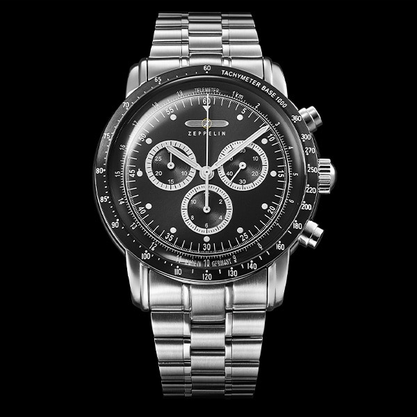 ZEPPELIN ツェッペリン 100 YEARS JAPAN LIMITED CHRONOGRAPH BRACELET 100周年記念シリーズ日本限定クロノグラフブレスレット 8894M-2 クォーツ メンズ