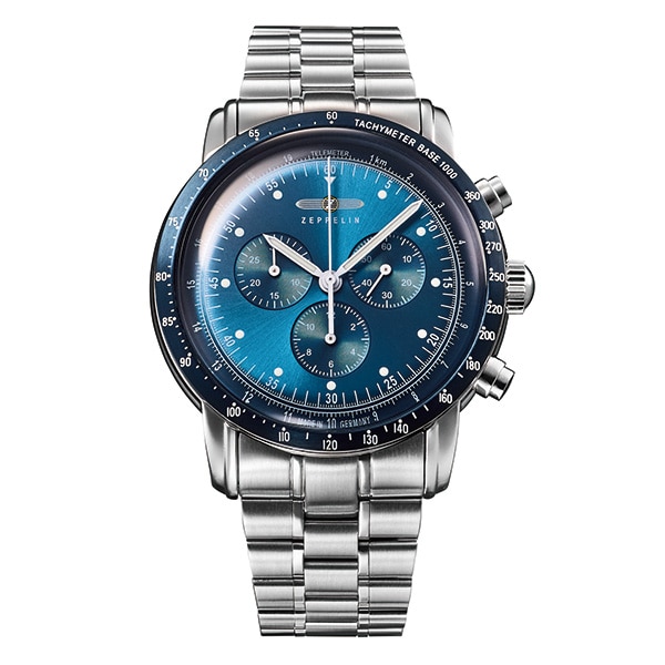 ZEPPELIN ツェッペリン 100周年記念シリーズ日本限定クロノグラフブレスレット 8892M-3 100 YEARS JAPAN LIMITED CHRONOGRAPH BRACELET クォーツ メンズ