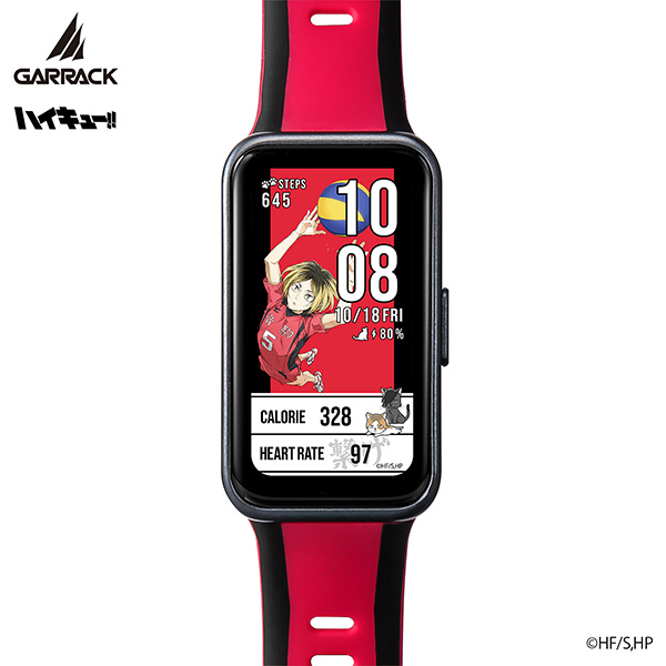GARRACK ギャラック ハイキュー!! スマートウォッチ 音駒高校モデル HUC-HK-BD10-N ユニセックス