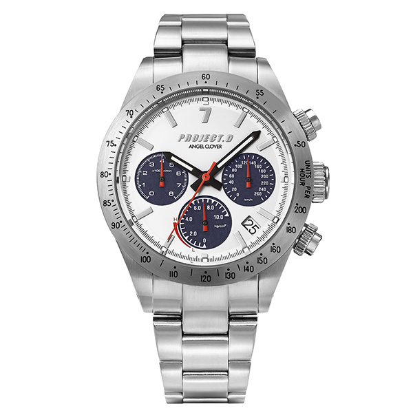 ANGEL CLOVER エンジェルクローバー「頭文字D」30周年コラボ 高橋涼介 RX7-FC3Sモデル IN40-FC3S ソーラー メンズ