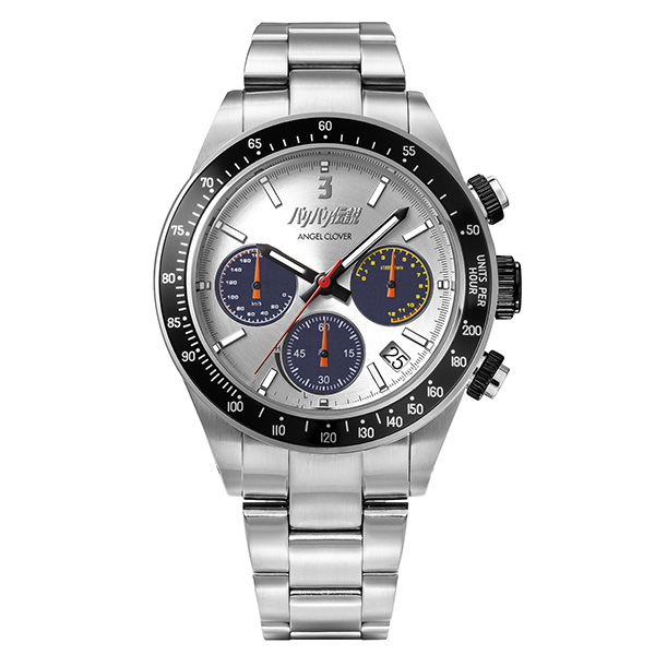 ANGELCLOVER エンジェルクローバー 「バリバリ伝説」コラボ 聖秀吉モデル BA40HI ソーラー メンズ