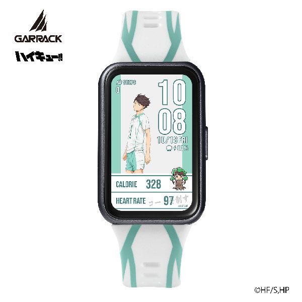 GARRACK ギャラック ハイキュー!! スマートウォッチ 青葉城西高校モデル HUC-HK-BD11-A ユニセックス