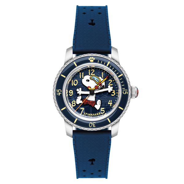 SPINNAKER スピニカー SP-5186-02 Fleuss 40 Automatic Peanuts Snoopy Snorkeling Limited Edition フルース40 オートマティック ピーナッツ スヌーピー シュノーケリング リミテッドエディション 自動巻 メンズ