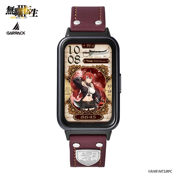 GARRACK ギャラック HUC-MT-BD11-E 無職転生～異世界行ったら本気出す～コラボスマートウォッチ エリスモデル ユニセックス