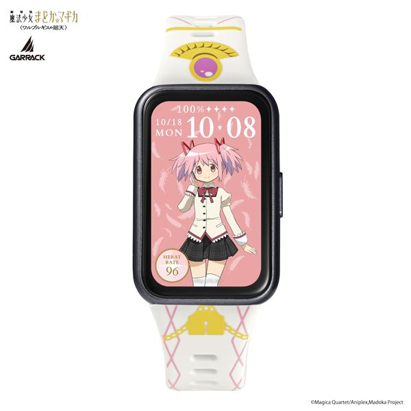GARRACK ギャラック 魔法少女まどか☆マギカコラボスマートウォッチ 鹿目まどかモデル HUC-MM-BD11-KM ユニセックス