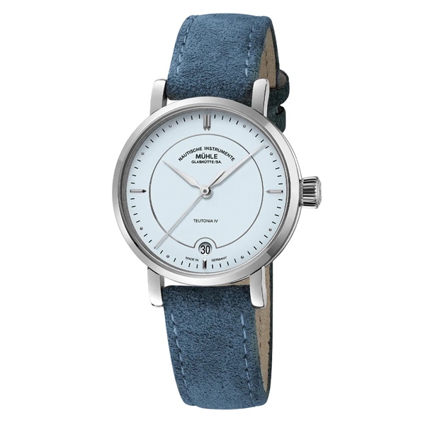 Muhle Glashutte Teutonia IV Lady M1-44-52-LB-V-II 機械式 レディース