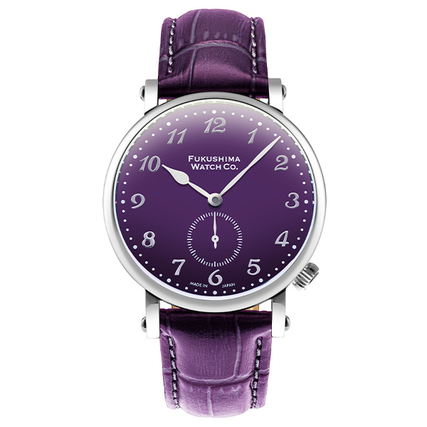 FUKUSHIMA WATCH Co. フクシマウォッチ Odaka / Grape purple オダカ パープル F001.01.06 自動巻 ユニセックス