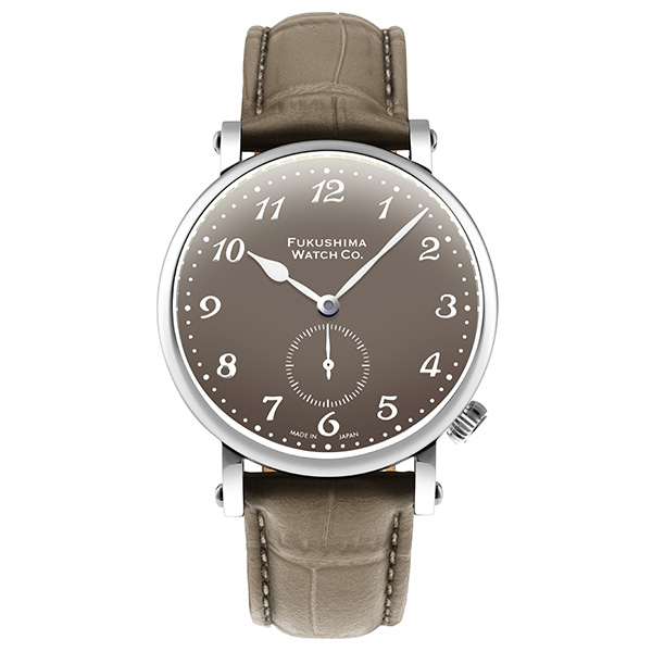 FUKUSHIMA WATCH Co. フクシマウォッチ Odaka / Salmon grey オダカ グレー F001.01.08 自動巻 ユニセックス