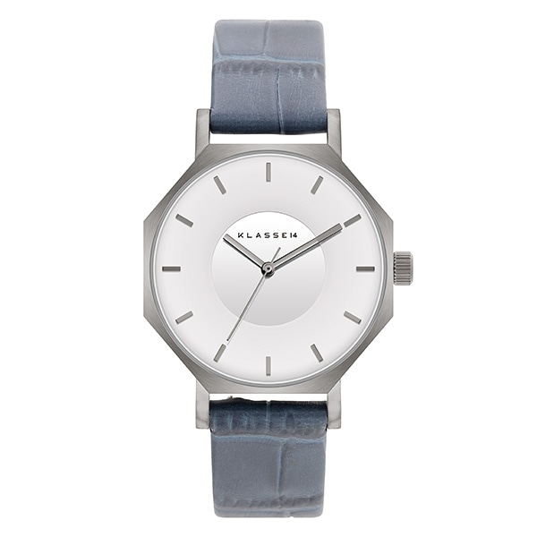 KLASSE14 Volare OKTO Gunmetal White With Blue Strap 36mm WOK24GU101W クォーツ レディース