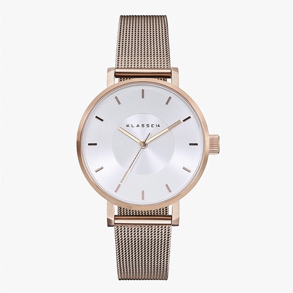KLASSE14 Volare rose gold white mesh 32mm WVO25RG002S クォーツ レディース