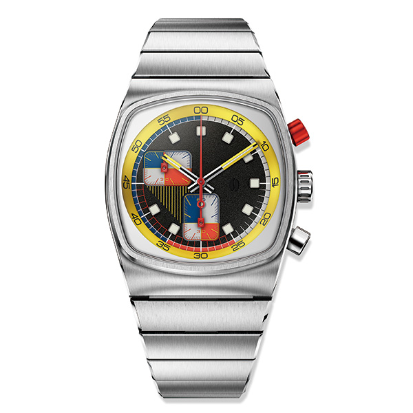 Brew Watch Co. Super Metric - Lumina Yellow 36mm×41.5mm MTRC-YLLW-BLK メカクォーツ メンズ