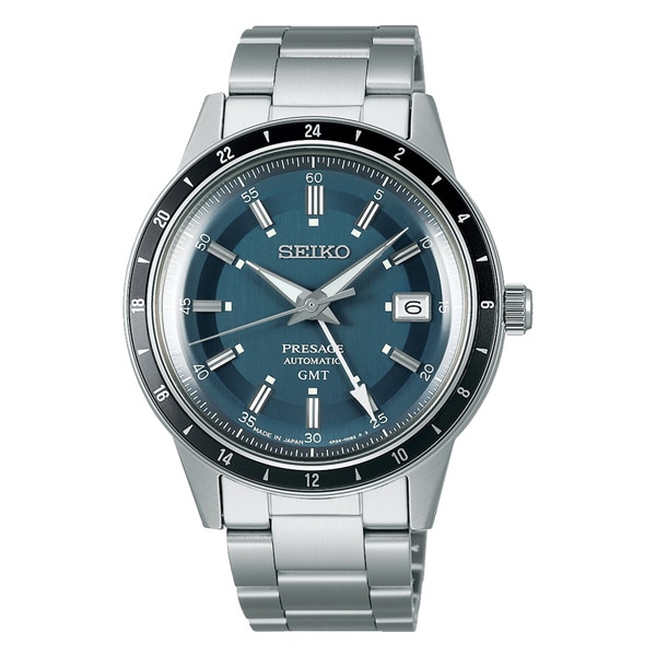 SEIKO PRESAGE ベーシックライン SARY229 機械式 GMT メンズ