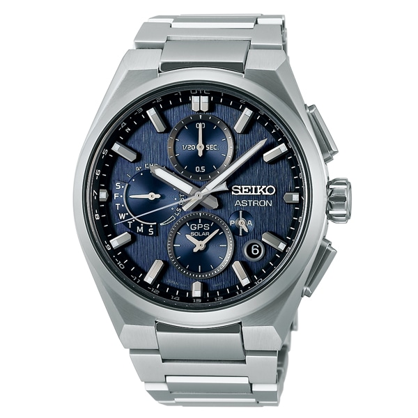 SEIKO ASTRON NEXTER Series デュアルタイム クロノグラフ GPS衛星電波受信ソーラー メンズ